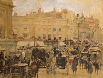 Heure de pointe, Oxford Circus